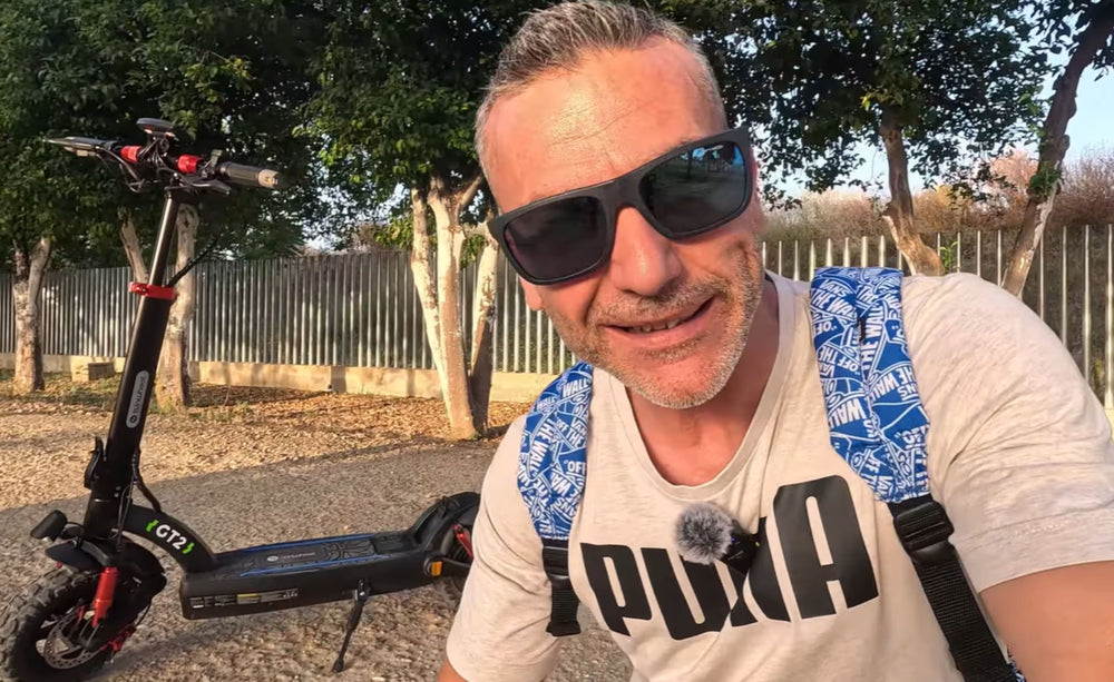 MONSTRUOSO!! Nuevo Patinete Eléctrico Homologado por la DGT isinwheel® GT2 1000W