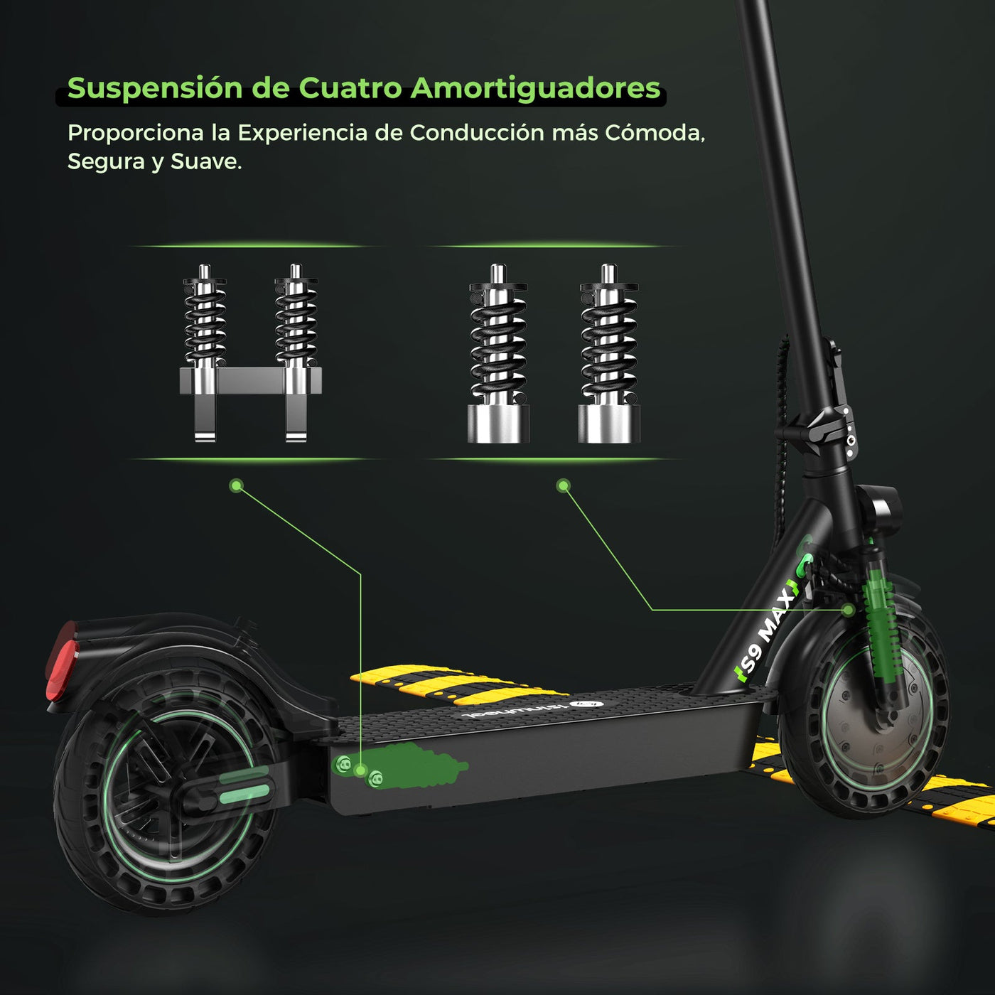 isinwheel S9Max mejor patinete electrico