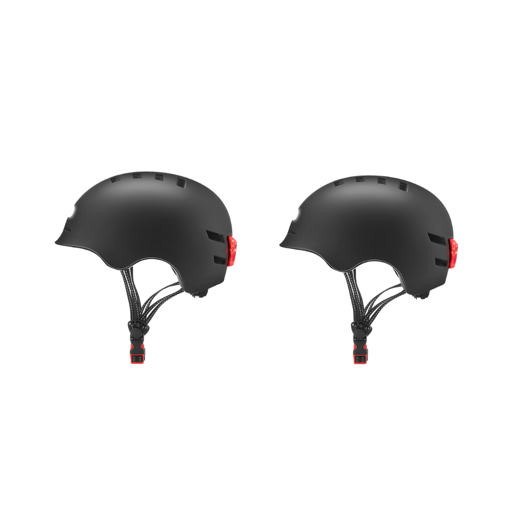 Casco de patinete de ciclismo con luz LED