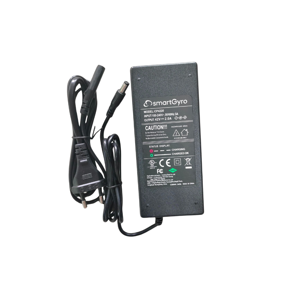 Cargador adaptador de 42 V 2 A para patinetes eléctricos S9MAX