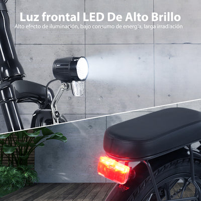iSinwheel U3 Bicicleta Eléctrica Plegable 500w