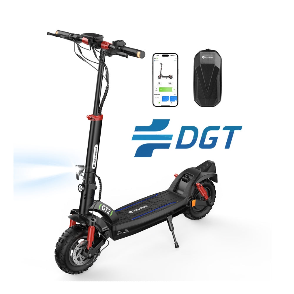 isinwheel GT2 Conjunto de patinete eléctrico homologado por la DGT