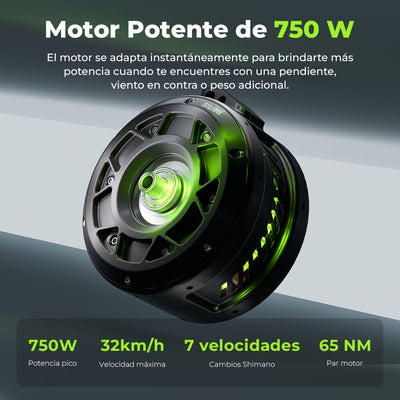 isinwheel UCity Bicicleta eléctrica urbana