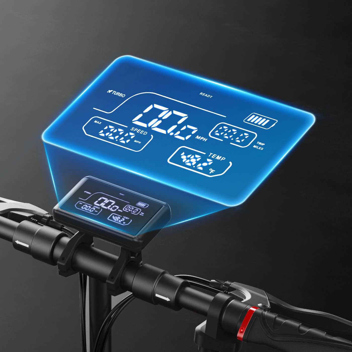 iScooter® iX3 800w Patinete Eléctrico Todoterreno con Control por APP