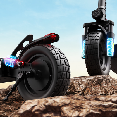 iScooter® iX3 800w Patinete Eléctrico Todoterreno con Control por APP
