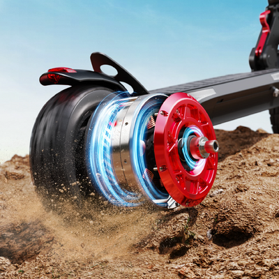 iScooter® iX3 800w Patinete Eléctrico Todoterreno con Control por APP