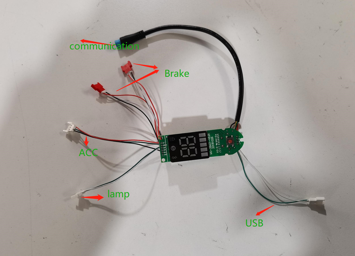 Nuevo panel de visualización para el patinete eléctrico S9/S9pro/S9max.