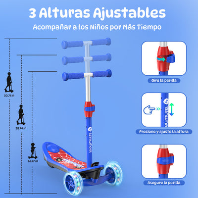 isinwheel MiniSpider Patinete eléctrico infantil  2 en 1