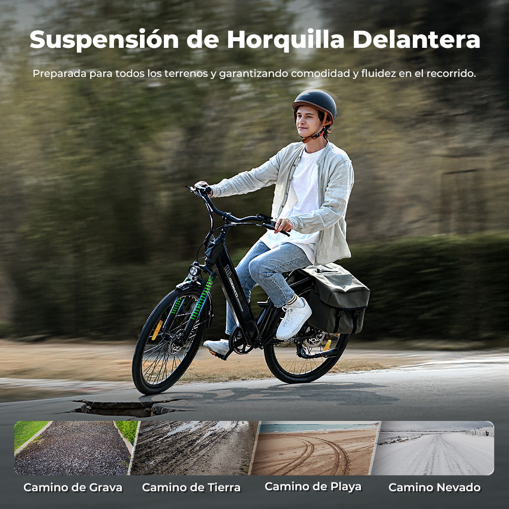 isinwheel UCity Bicicleta eléctrica urbana