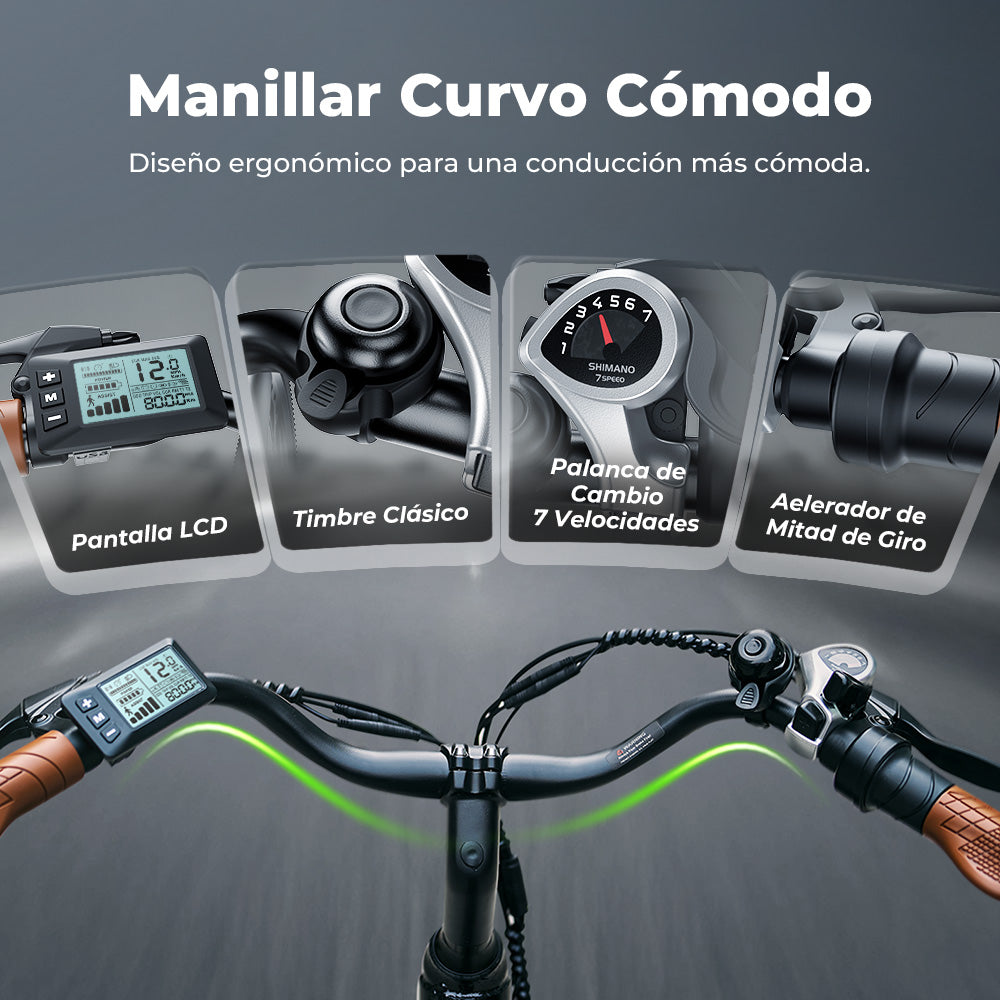 isinwheel UCity Bicicleta eléctrica urbana