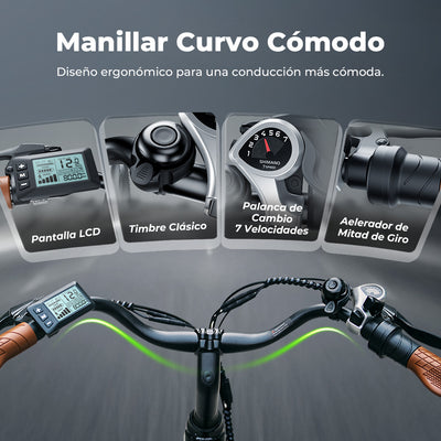isinwheel UCity Bicicleta eléctrica urbana