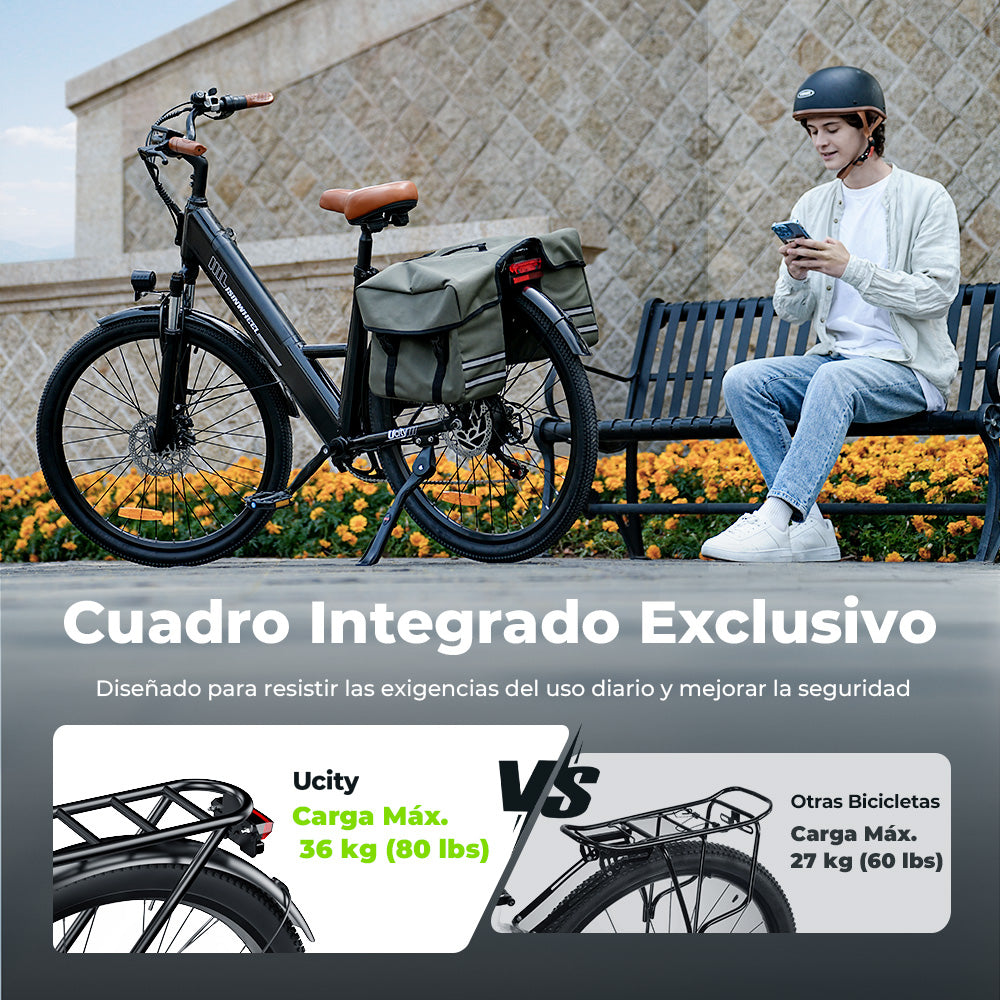 isinwheel UCity Bicicleta eléctrica urbana