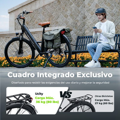 isinwheel UCity Bicicleta eléctrica urbana