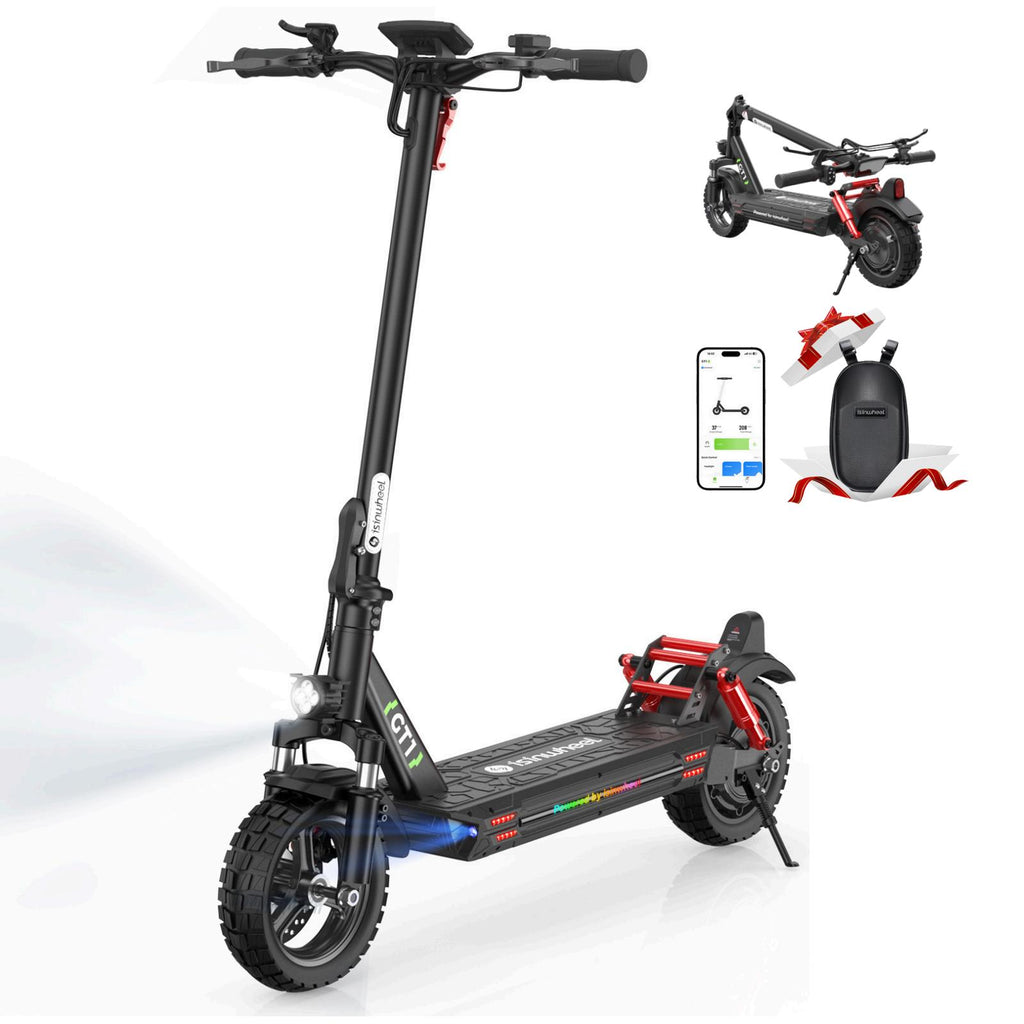 isinwheel® GT1 Patinete Eléctrico Todoterreno 800W en Isinwheel