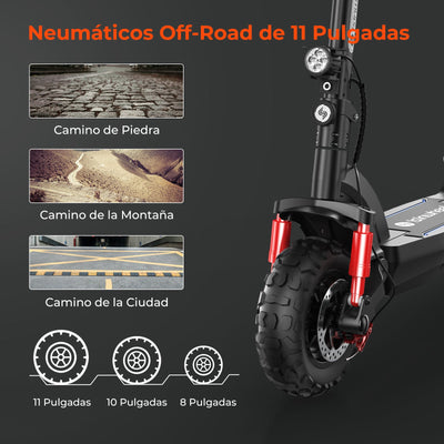 isinwheel GT2 mejor patinete electrico