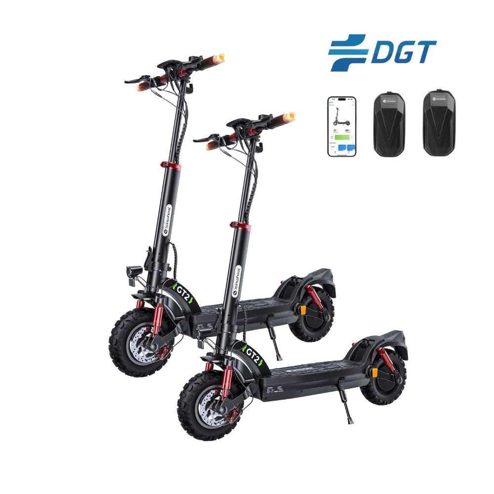 isinwheel® GT2 1000W Patinete Eléctrico Certificado DGT Legal 80KM de Autonomía