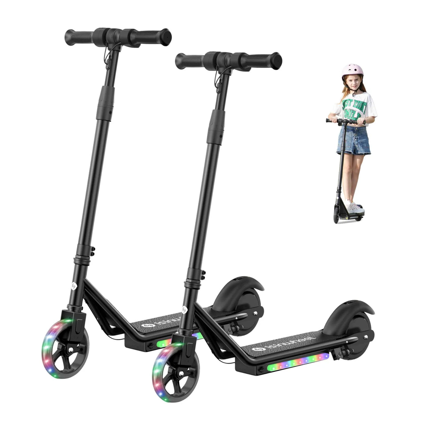 isinwheel® S2 Patinete eléctrico para niños