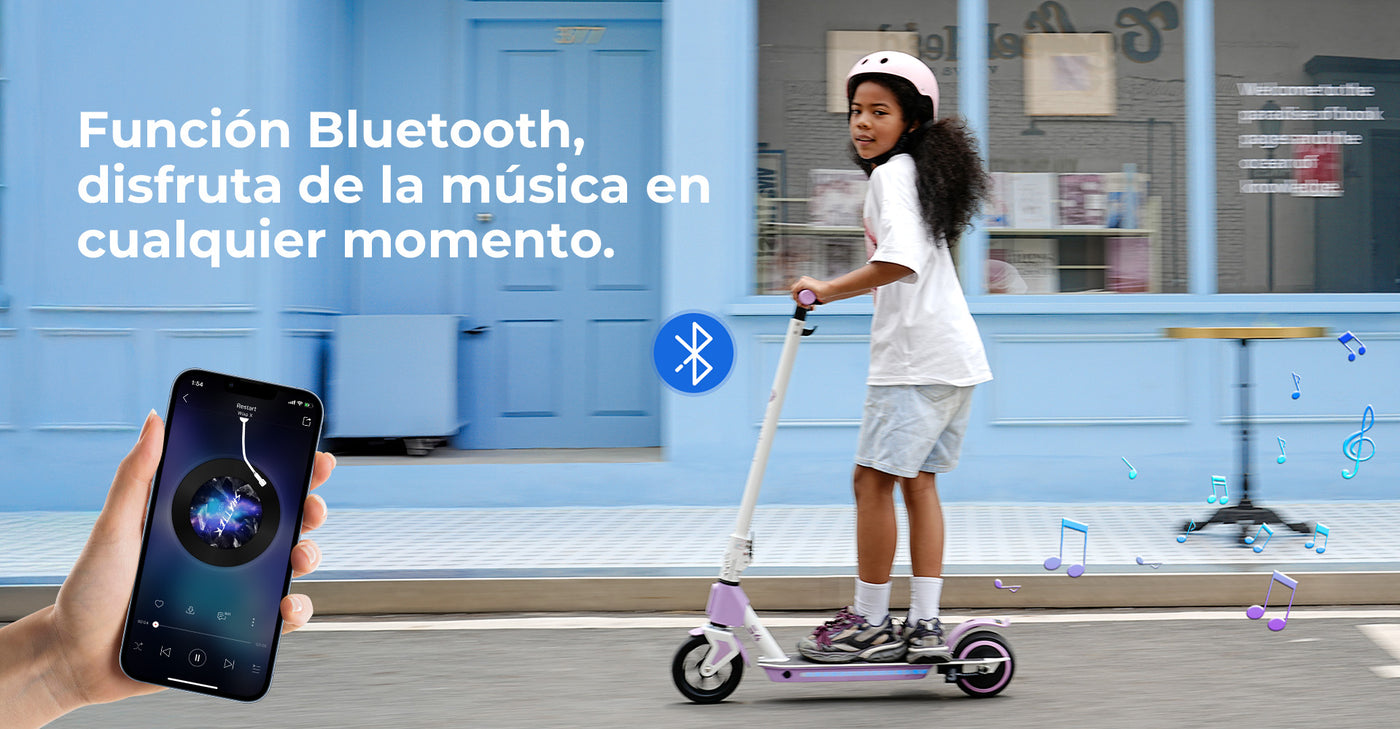 isinwheel S2 Patinete eléctrico para niños