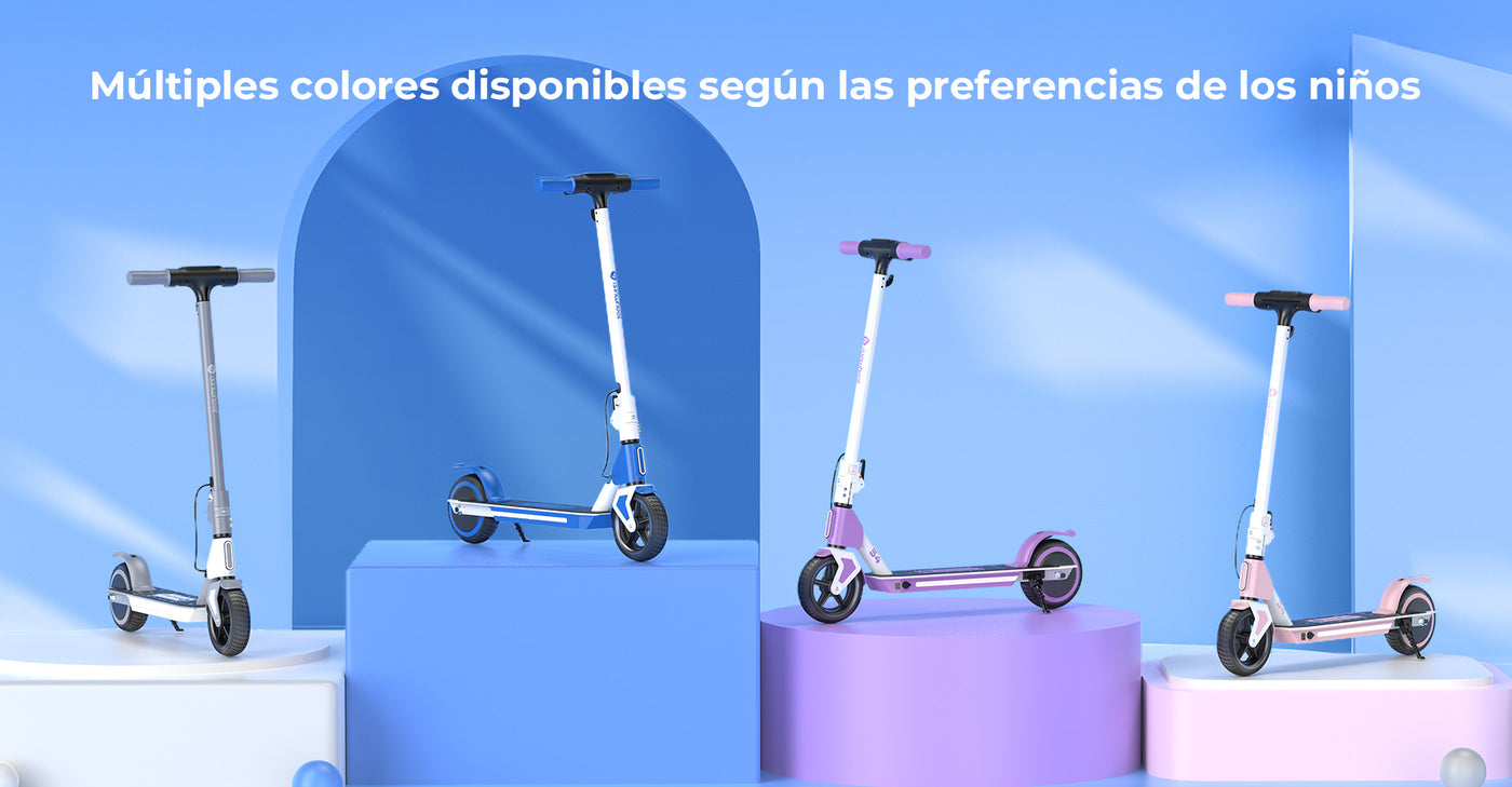 isinwheel S2 Patinete eléctrico para niños