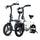 isinwheel U1 Bicicleta eléctrica  (negro + blanco)