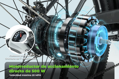 isinwheel U2 Bicicleta eléctrica de cercanías 500W