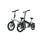iSinwheel U3 Bicicleta eléctrica  (negro + blanco)