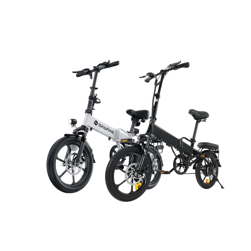 iSinwheel U3 Bicicleta eléctrica  (negro + blanco)