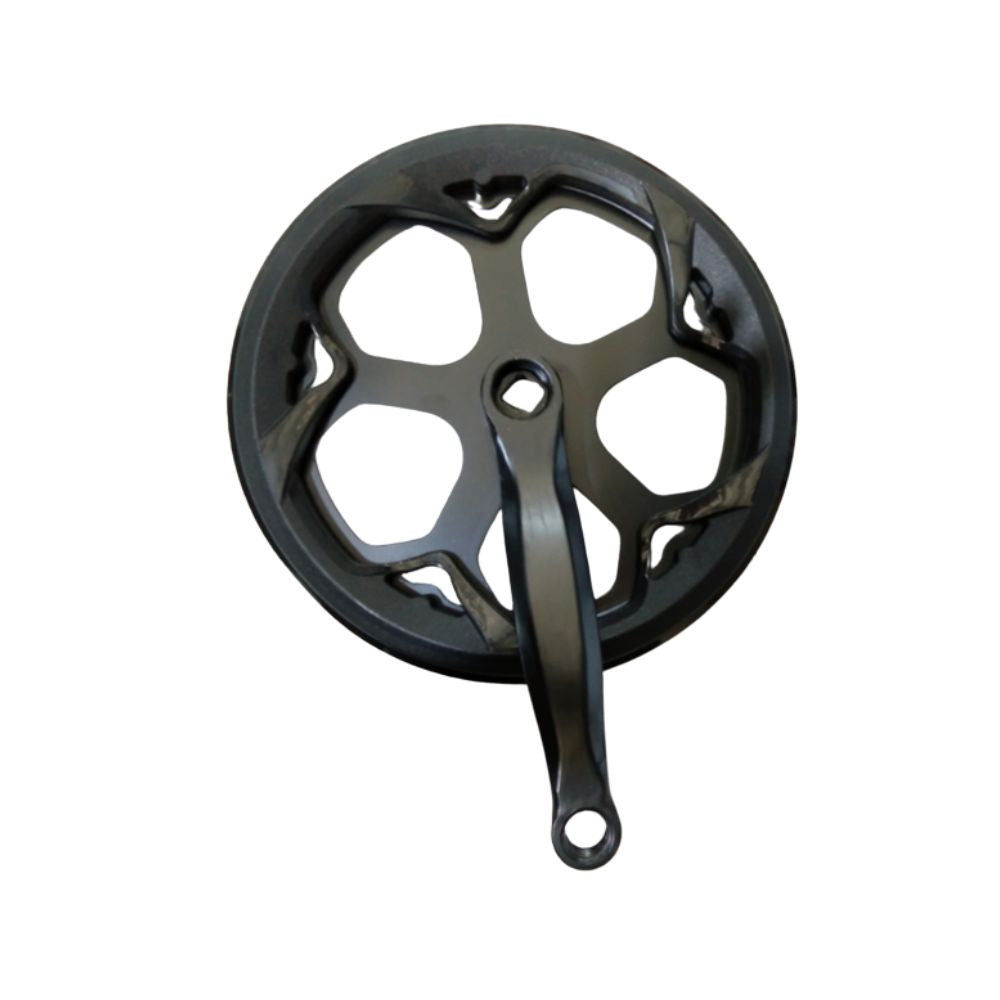 Biela derecha + plato, piezas de recambio para bicicleta eléctrica U4
