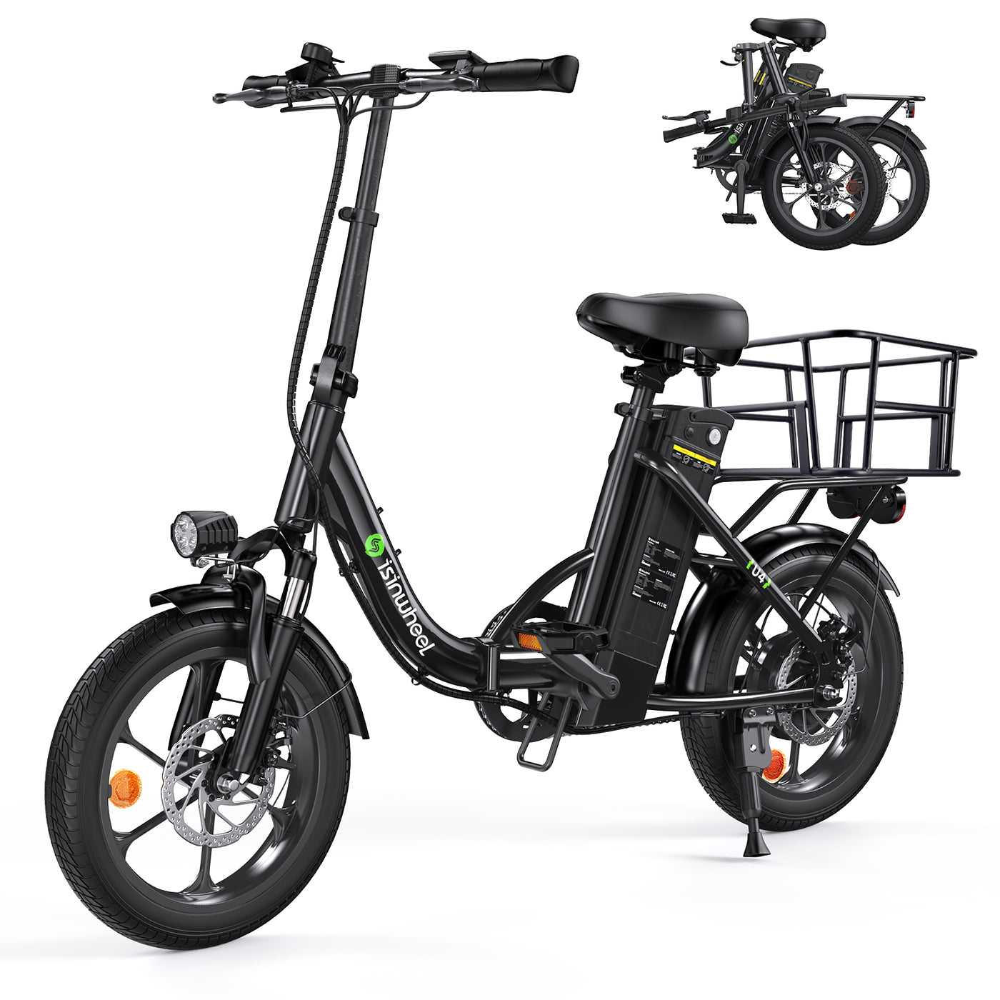 Adecuado para cesta de bicicleta eléctrica U4