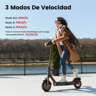 iScooter i9Max Patinete Eléctrico 500W Certificado DGT