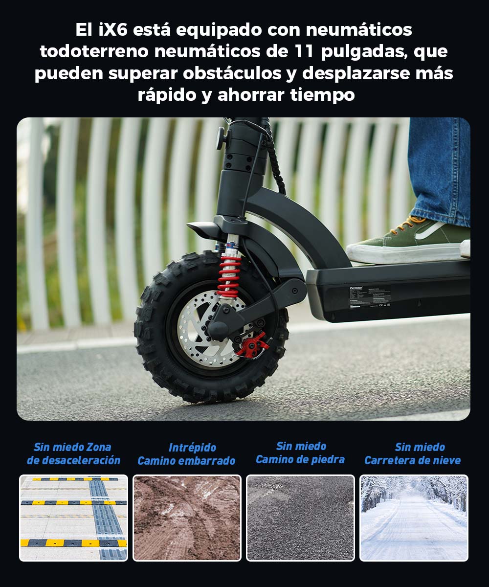 iX6 Patinete Eléctrico Todoterreno
