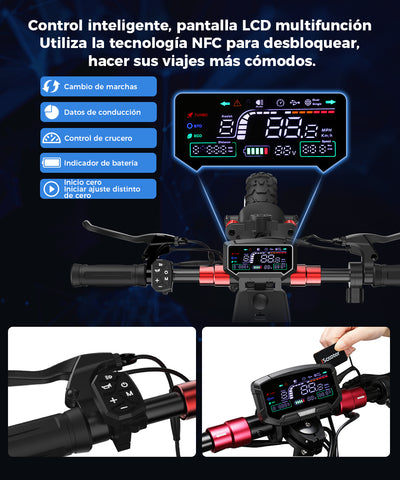 iX6 Patinete Eléctrico Todoterreno