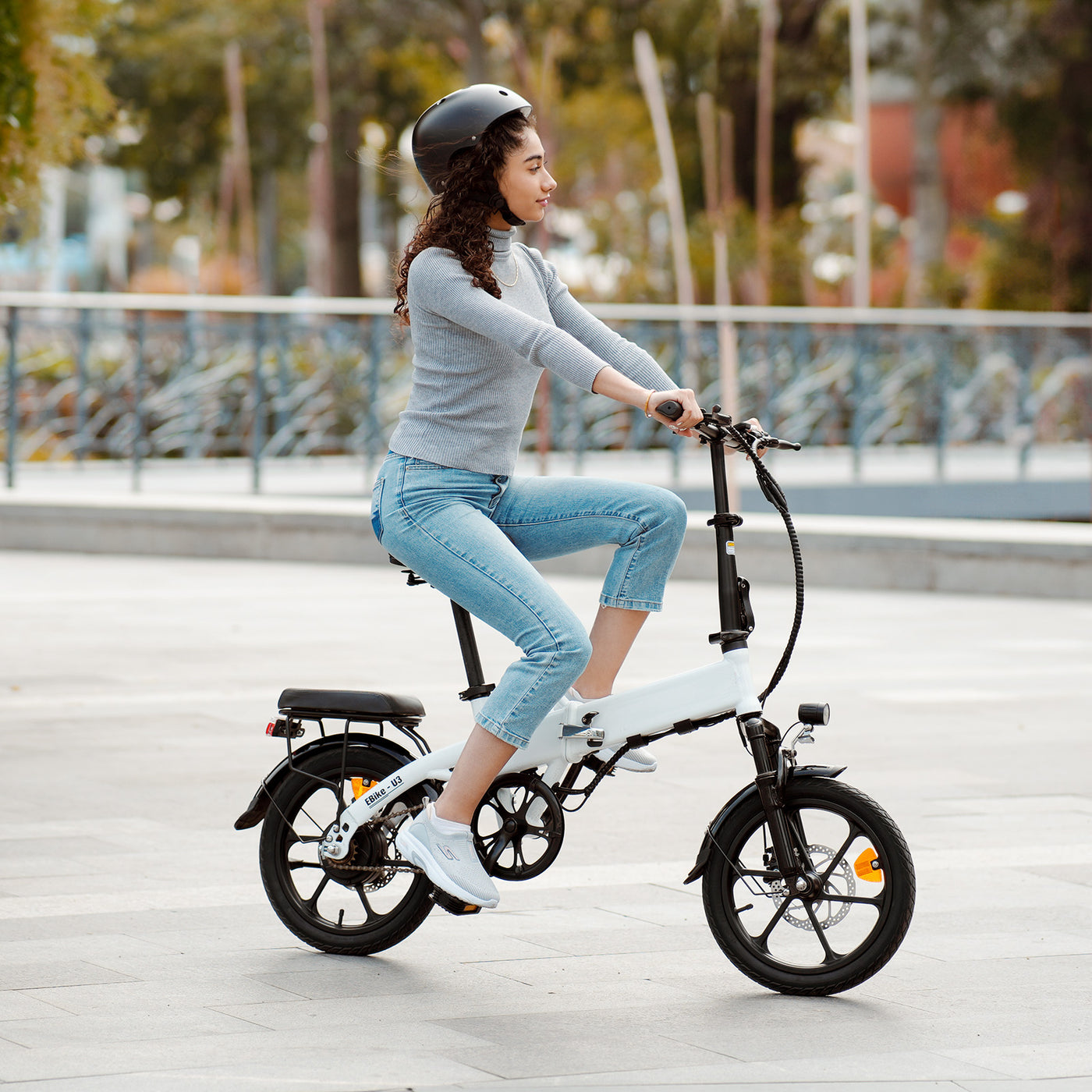 iSinwheel U3 Bicicleta Eléctrica Plegable 500w