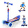 isinwheel MiniSpider Patinete eléctrico infantil  2 en 1