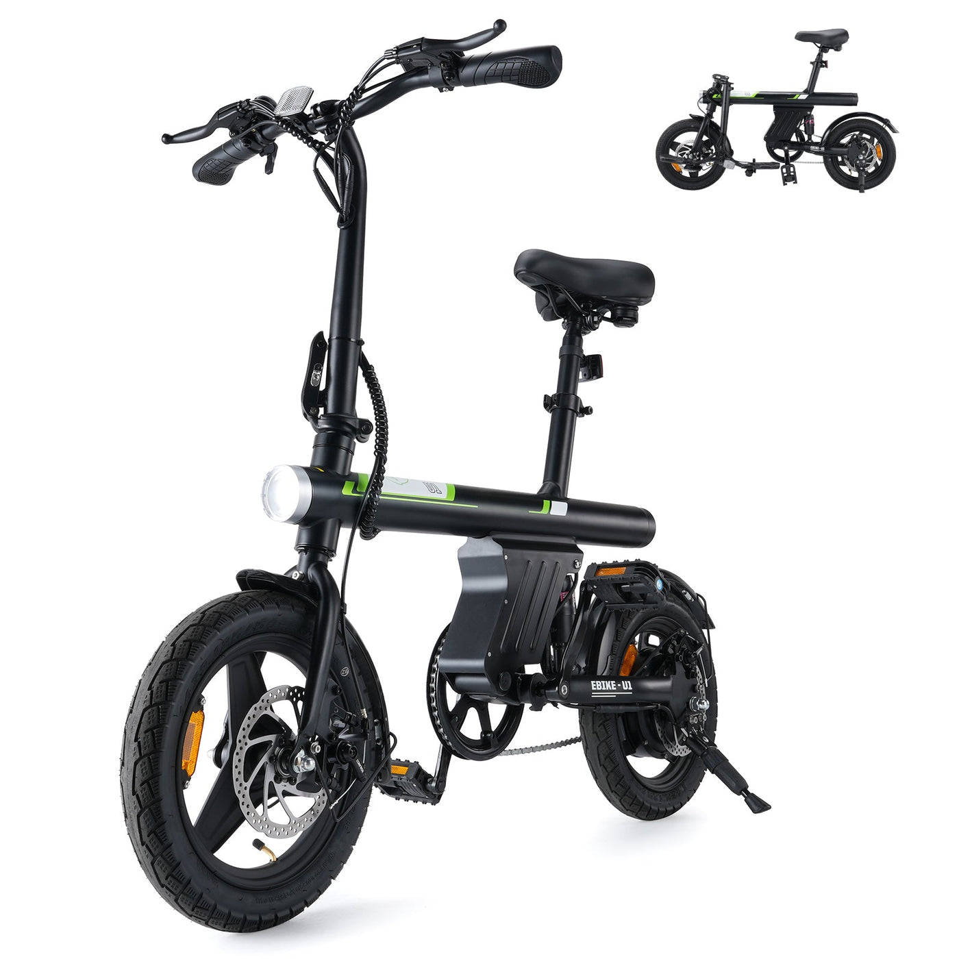 iSinwheel U1 Bicicleta eléctrica plegable para movilidad urbana