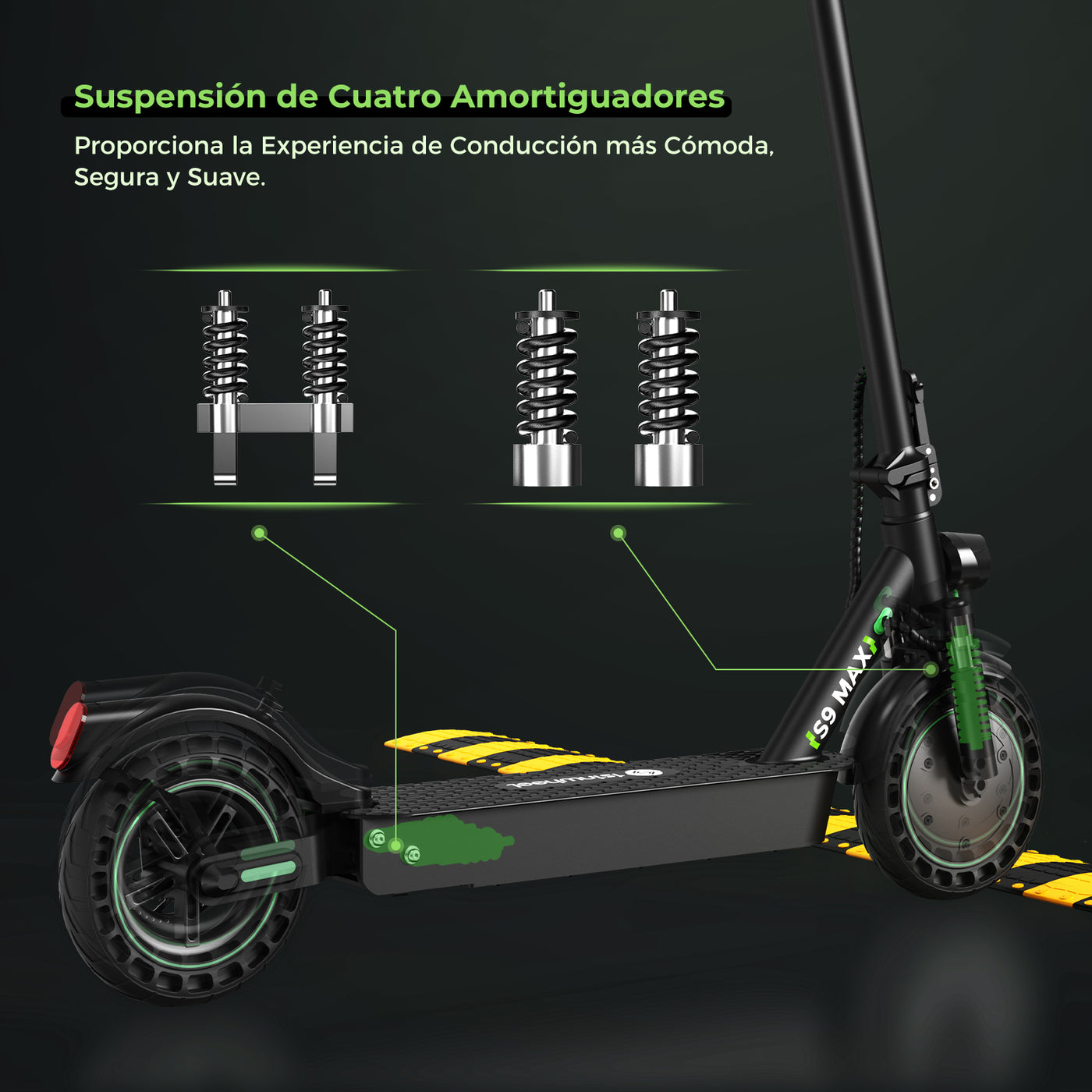 isinwheel S9Max 500W monociclo electrico