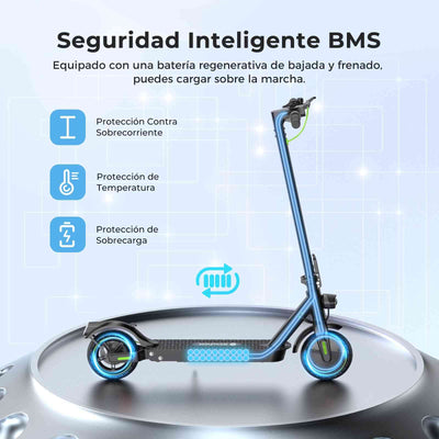 isinwheel® S9Pro Patinete eléctrico 350W