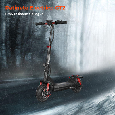 isinwheel® GT2 Patinete Eléctrico Todoterreno 800W