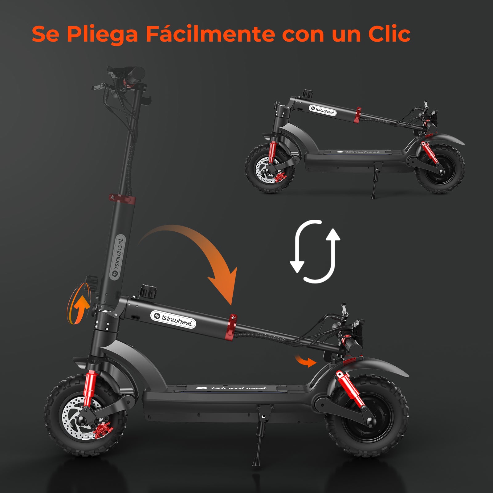 isinwheel GT2 800W precio patinete electrico