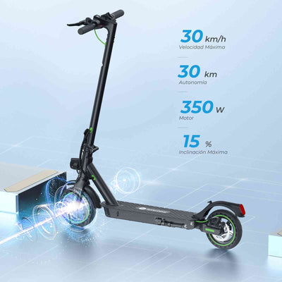 isinwheel® S9Pro Patinete eléctrico 350W