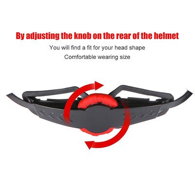 LED light up cycling scooter helmet
