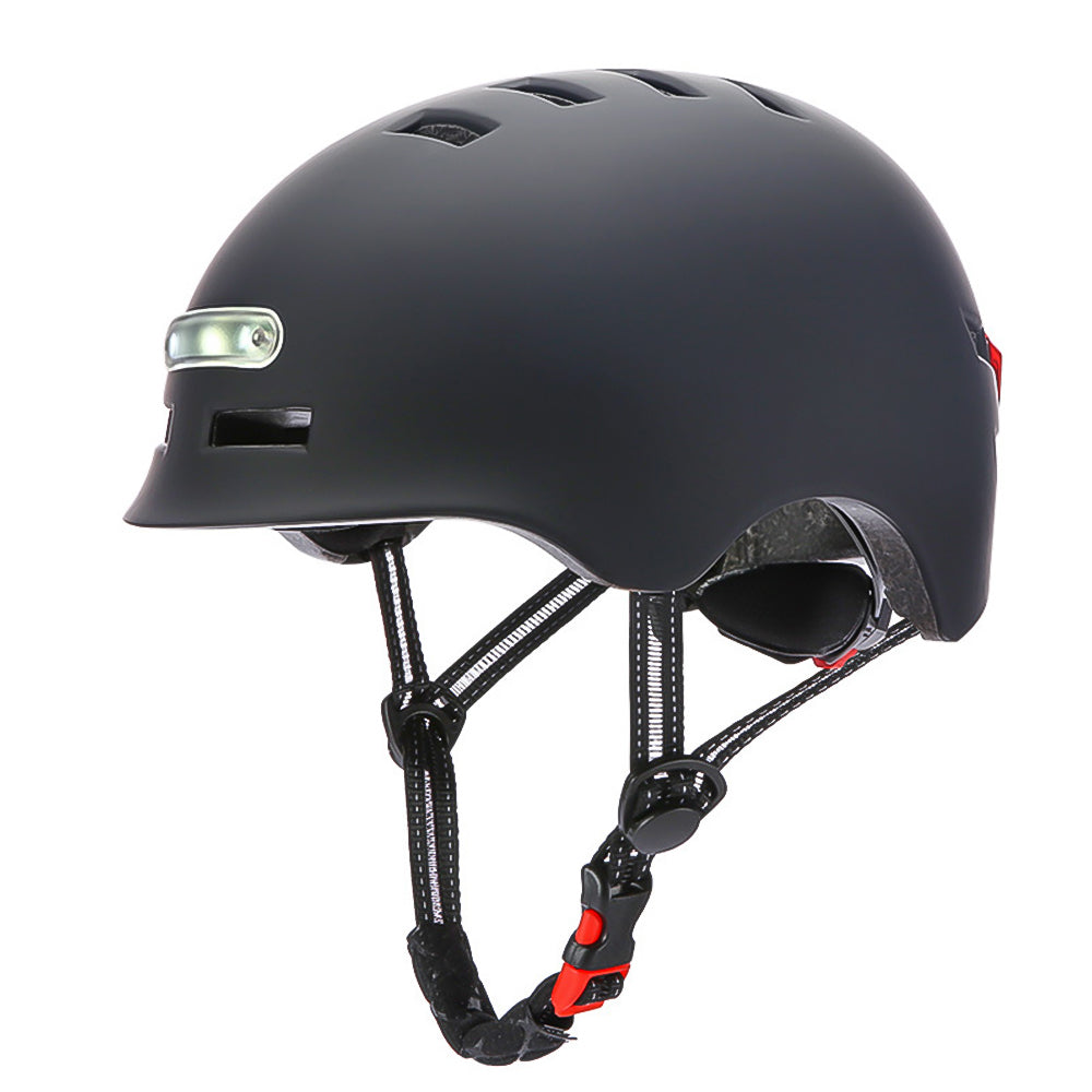 LED light up cycling scooter helmet